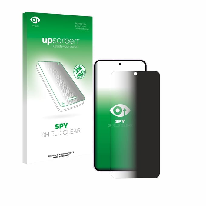 upscreen - privacy screenprotector voor Samsung Galaxy A56 5G (case-friendly) - Folie Beschermfolie Blauwlichtfilter
