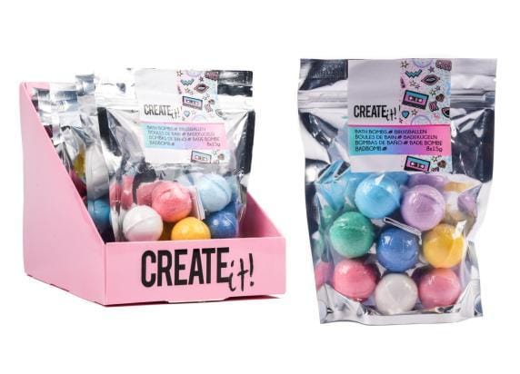 Create it! Bruisbal mini Neon 8-pack Opmaken en sieraden