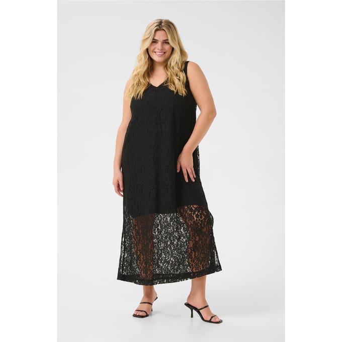 Damesjurk KAFFE Curve Lorani Lace
