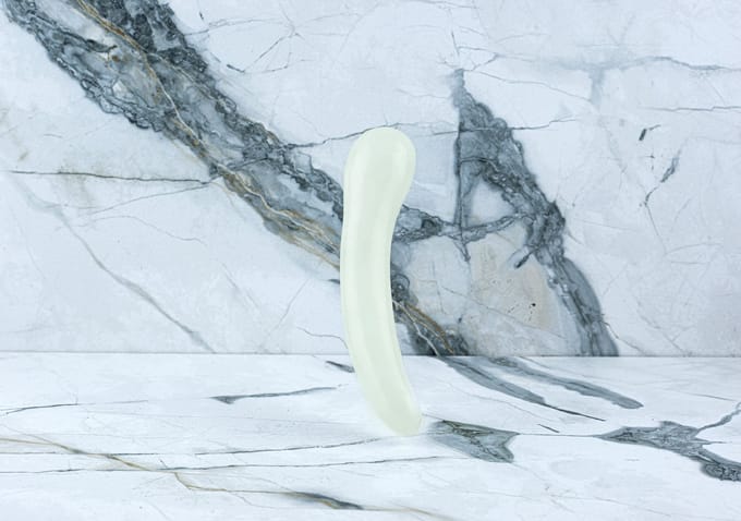 Kristall Dildo Isabella - Klarer Quarz