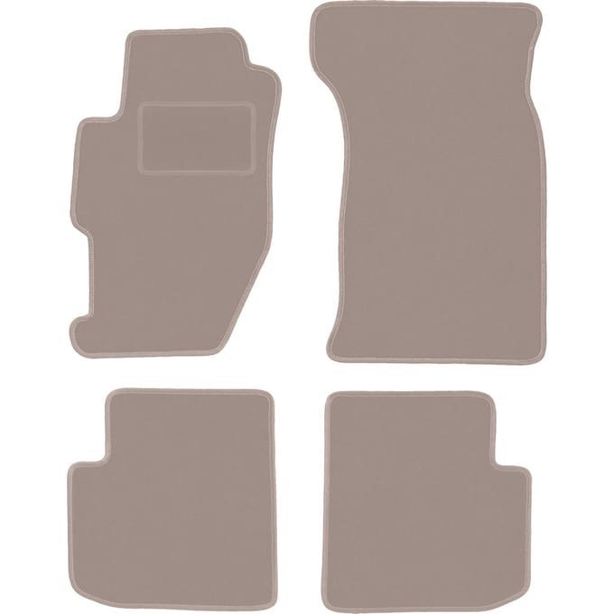 Beige veloursmatten voor: Honda Accord VI coupé (1998-2002)