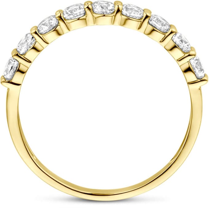 14K Geelgouden Ring met Zirkonia 4035043 – 3 mm
