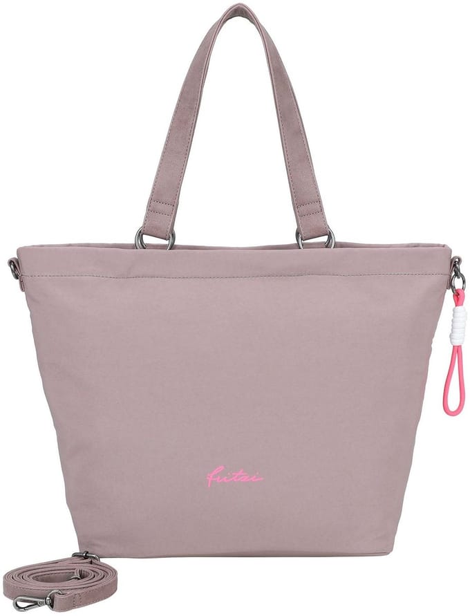Fritzi aus Preußen shopper schoudertas Lea Shopper Grey mauve
