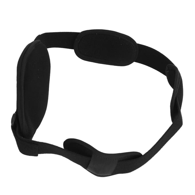 Gebroken Ribbenband Fixatie Afneembaar Ademend Comfortabel Vermindert Pijn Elastische Ribondersteuning black
