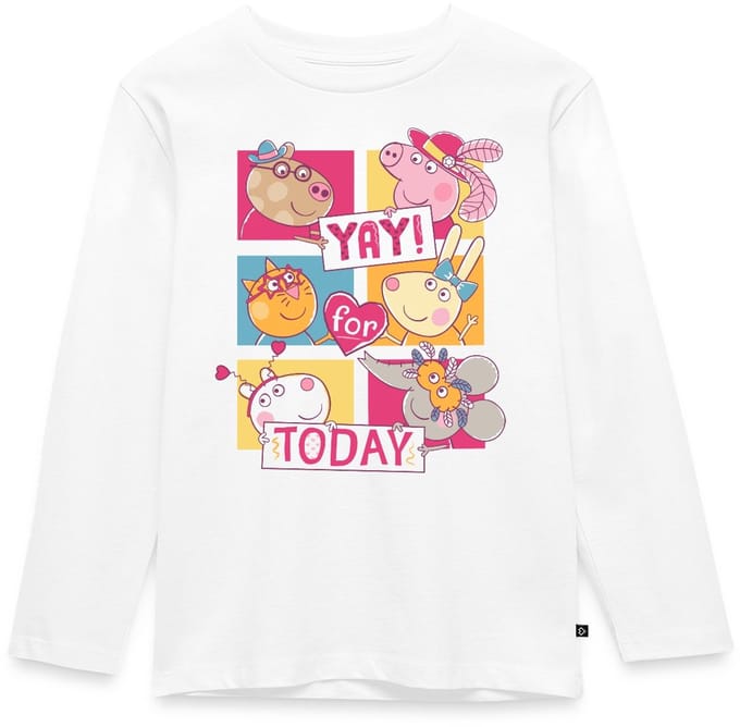 Peppa Pig, Pedro, Mandy, Rebecca, Suzy & Emily Premium T-Shirt Kinderen