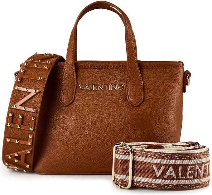 Valentino Bags Dea Re Medium Handtas Dames - Imitatieleer - Bruin