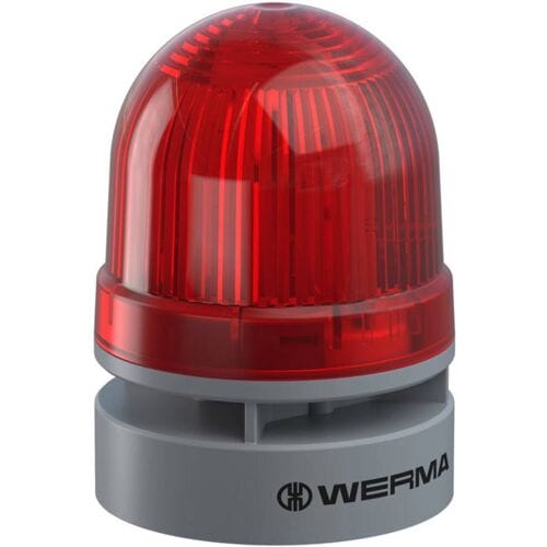 Werma Signaltechnik Signaallamp Mini TwinLIGHT Combi 24VAC/DC RD 460.110.75 Rood 24 V/DC 95 dB