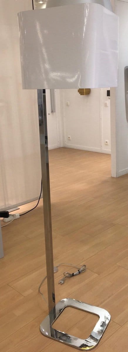 STAANLAMP QUADRO LV 40250/CH/W