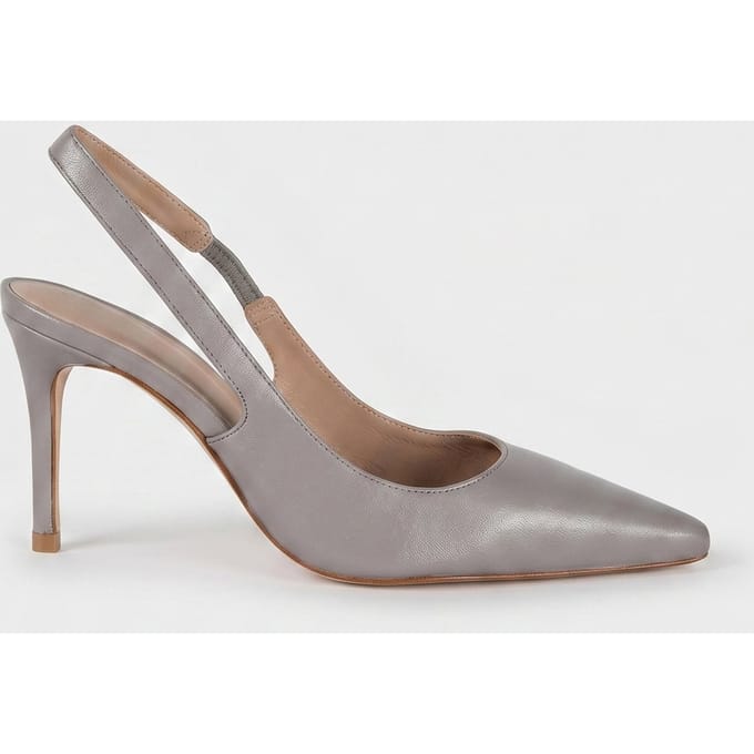 LK Bennett Clare Open Courts Grey Taglia: 37 | Tacchi Alti Outlet | Donna | Grigio