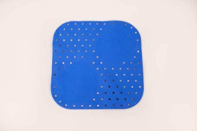 Anti slip mat 54 x 54 cm Atlantis - lichtblauw