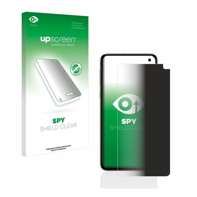 upscreen - privacy screenprotector voor Samsung Galaxy S10e - Folie Beschermfolie Blauwlichtfilter