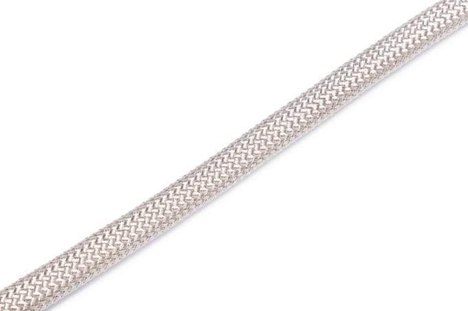 Beeztees Premium Parinca - Hondenhalsband - Rond - Nylon - Grijs - 55x1,