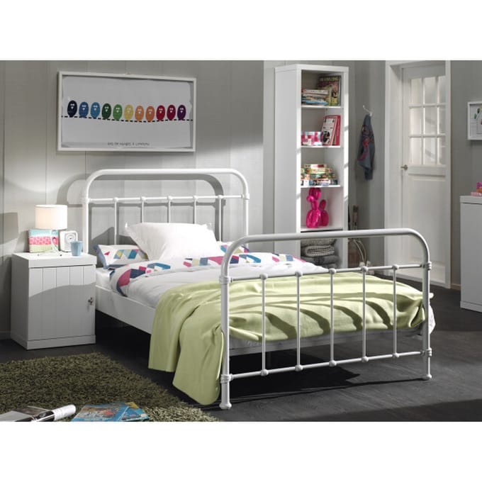 LUCEVI - New York Bed 120x200cm - Wit