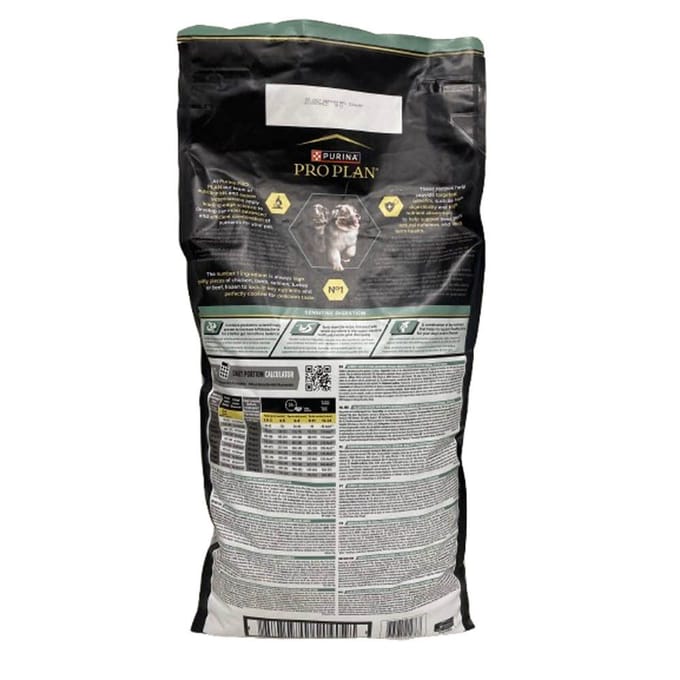 12 kg of 14 kg Pro Plan droogvoer voor honden + 345 g/426 g Pro Plan Dental Care hondensnack gratis! - Medium Puppy Lam & Rijst Sensitive Digestion 12 kg