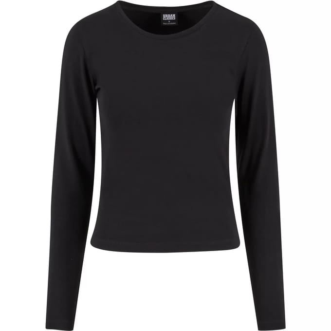 Dames-T-shirt met lange mouwen Urban Classics Basic Super Slim