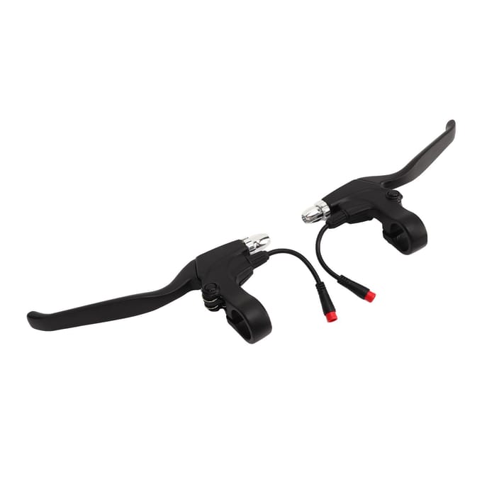 Elektrische Fiets Remhendel Waterdicht Robuust Ergonomie Elektrische Fiets Remhandgrepen voor Elektrisch black