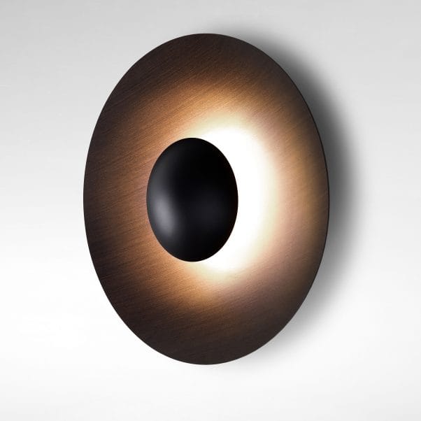 Marset Ginger C Wandlamp - wengé - Ø 60 cm