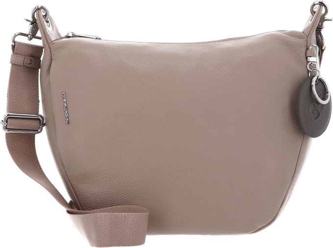 MANDARINA DUCK Leren Schoudertas Mellow Leather Crossover Warm Taupe