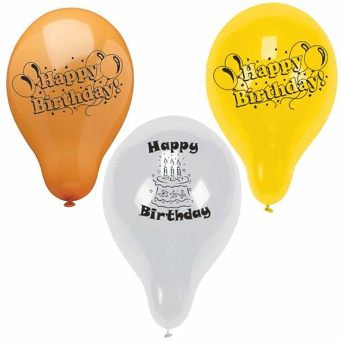 Papstar Happy Birthday Speelgoed ballon