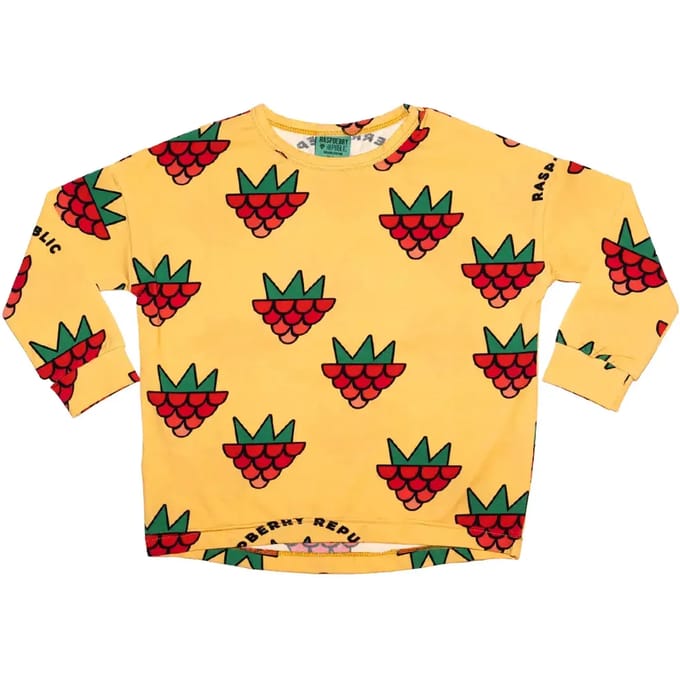 Meisjes-T-shirt met lange mouwen Raspberry Republic