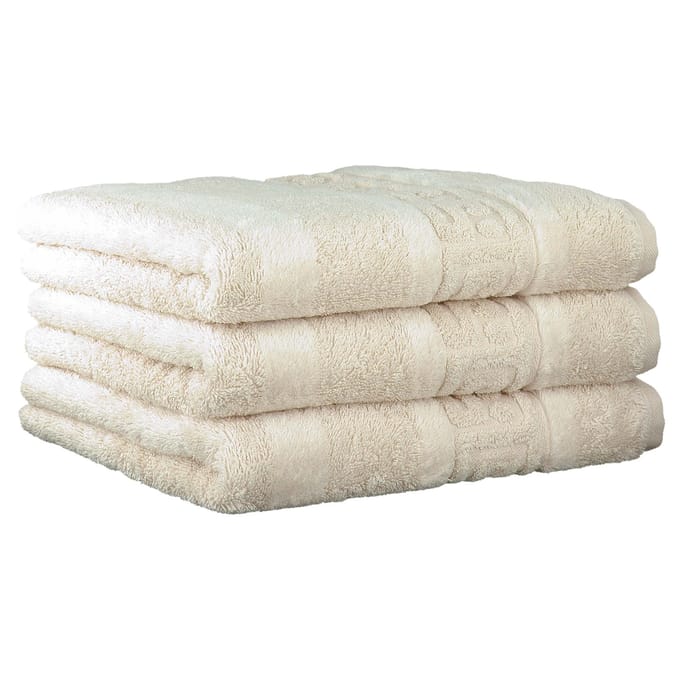 Cawoe Handdoek C Noblesse Een maat, 50x100 Set van 3
