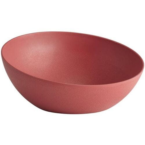 GGM Gastro (6 Stück) Schale - FROSTFIRE - Aluminium - 1,9 Liter - Ø 265mm - Rot