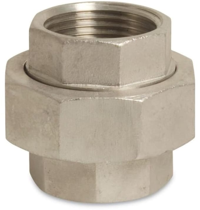 Draadfitting RVS Koppeling 2" IG Type conisch