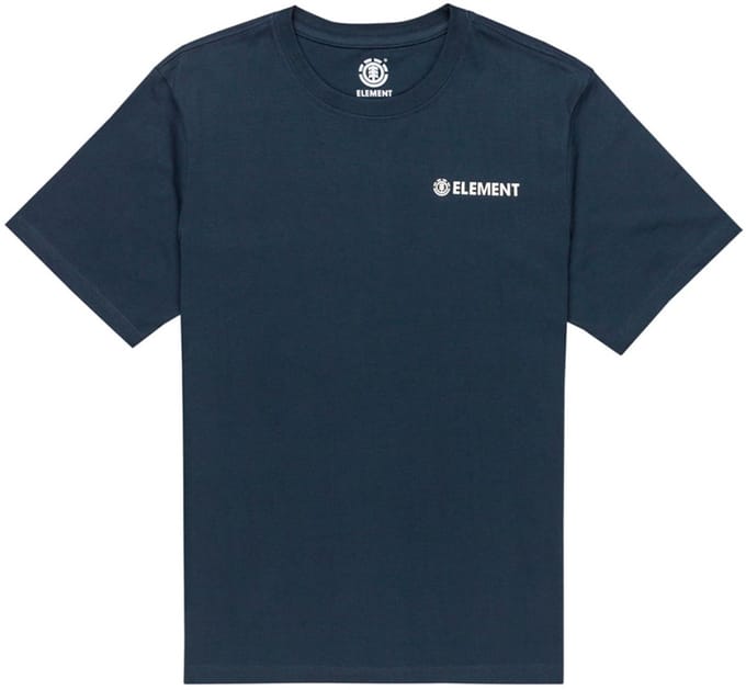Element Blazin Chest T-shirt Met Korte Mouwen Blauw XL Man