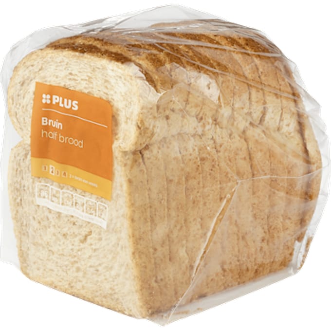 Rond bruin half