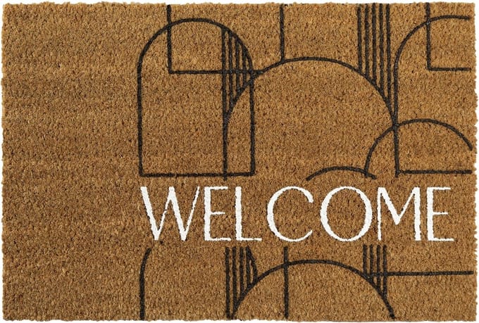 MD Entree - Deurmat - Kokosmat - Finesse - Window Welcome - 40 x 60 cm