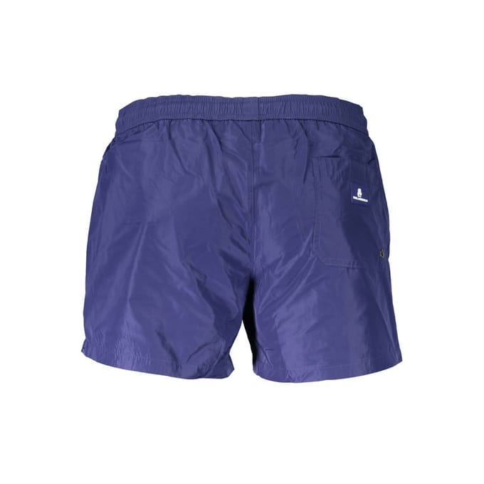 Karl Lagerfeld Blauw Polyester Heren Zwem Boxer