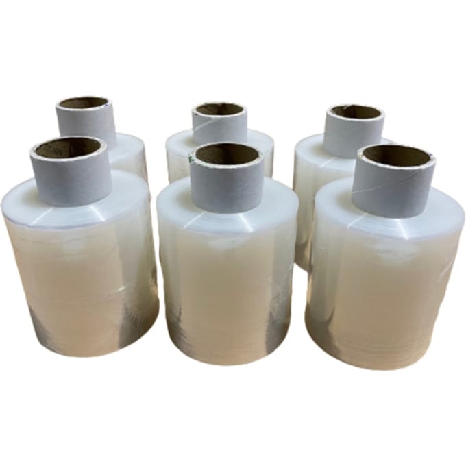 Wikkelfolie IEZZY 100mmx250m 20mu transparant