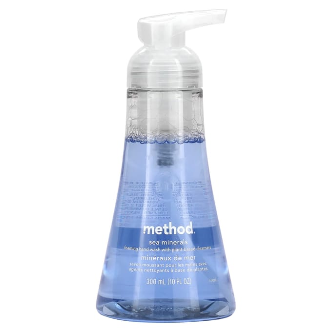 Method, Foaming Hand Wash, Shea Minerals, 10 fl oz (300 milliliters) white