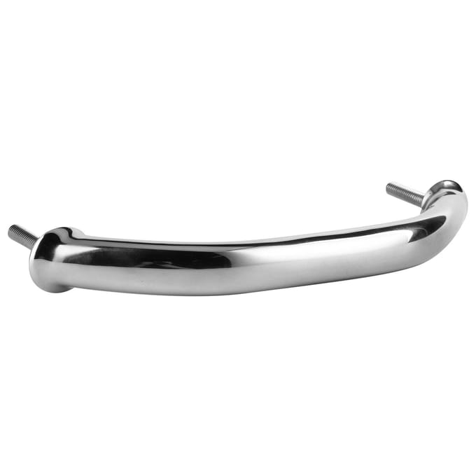 Marine Boot Handgreep Deur Handgreep Handrail Ovaal RVS Rail Grip voor Luik Dek220mm white
