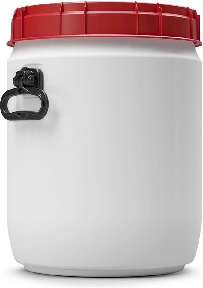 34 liter Voerton Wit - Voedercontainer - Voerbak - KanoSport