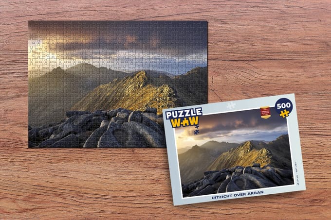 Puzzel Uitzicht over Arran - Legpuzzel - Puzzel 500 stukjes