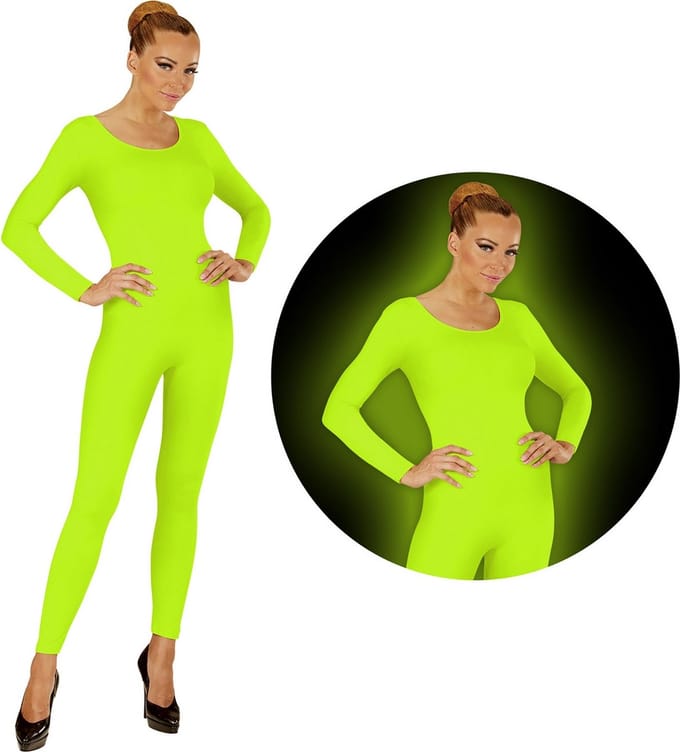 Bodysuit neon groen