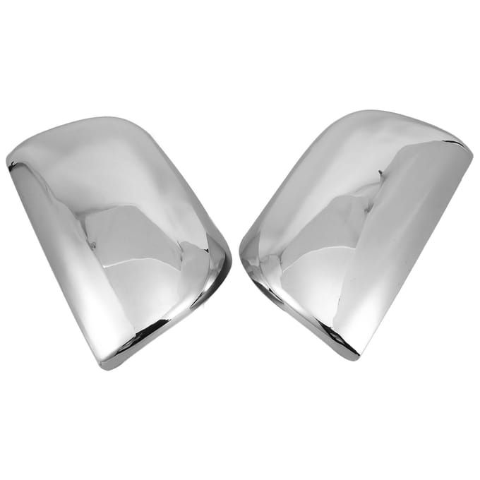 2 stuks Achteruitkijk Zijspiegel Cover Kap ABS Verchroomde Decoratie Geschikt voor RAV4 2006?2008 white