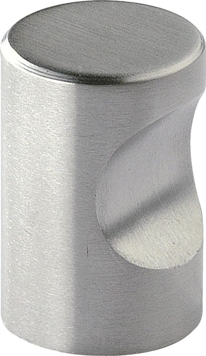 AVENUE decoration meubelknop / handdoekhaak | model " Bold " | Ø 20 x 28 mm | massief RVS
