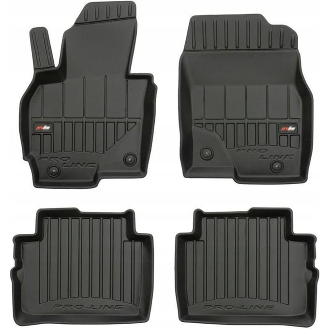 FROGUM PROLINE Automatten - Geschikt voor MAZDA CX-5 I (2012-2017) - 4-delig - TPE Rubber - Zwart