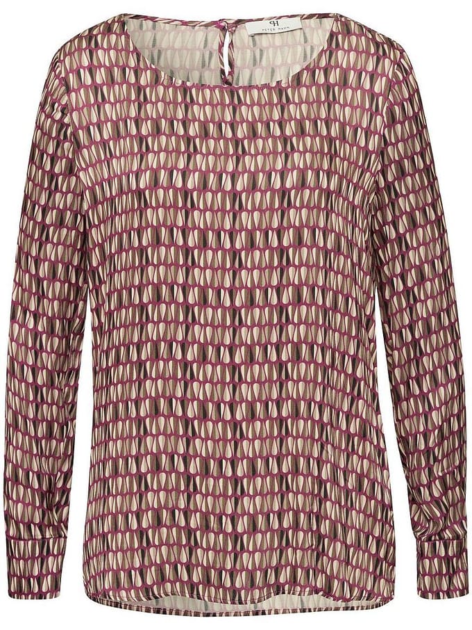 Blouse Van Peter Hahn pink