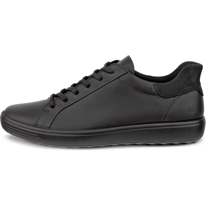 Ecco Soft 7 dames sneaker - Zwart zwart