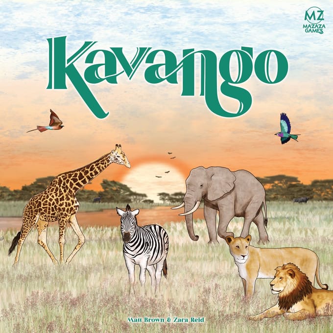 Kavango - Bordspel - 10+ - Engelstalig