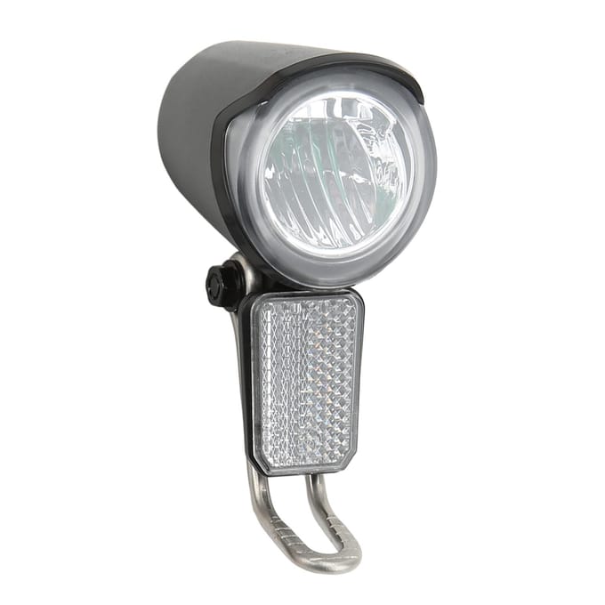 5W 6-60V Elektrische Fiets Koplamp met Waterdichte Connector Warmteafvoer LED Voorlicht gray