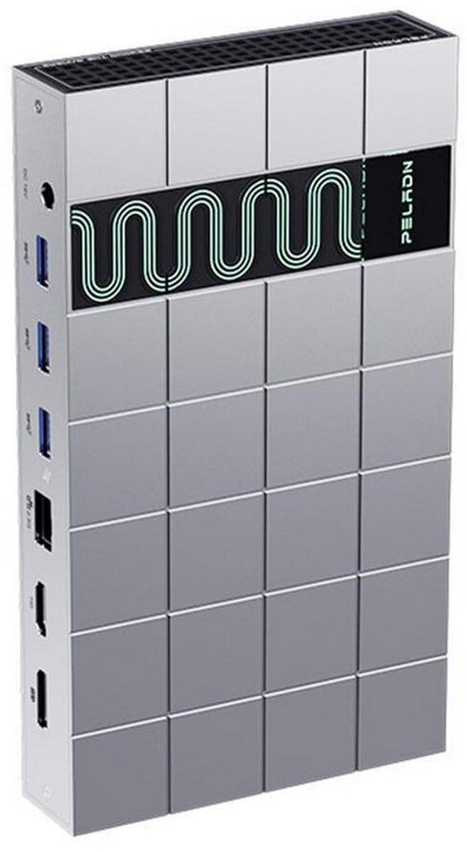Peladn G2E dockingstation (Zilver) Thunderbolt 5