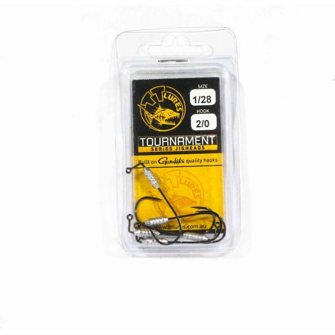 Tackle Tactics TT HWS Système de poids caché 1/28 oz 2/0 5/paquet (8232) white