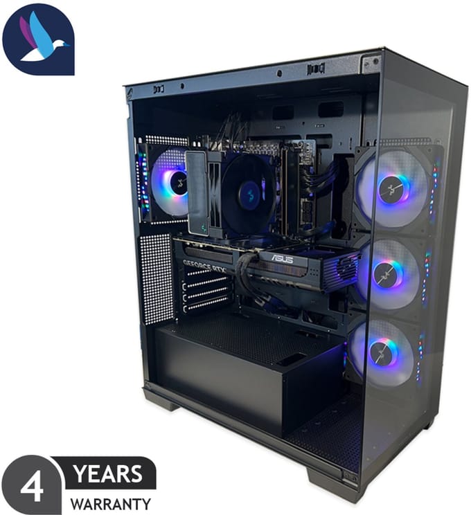 DeepCool II Gaming PC - Intel Core i9 12900KF - NVIDIA RTX 5070 - 32 GB RAM - 1 TB SSD - WiFi - BT