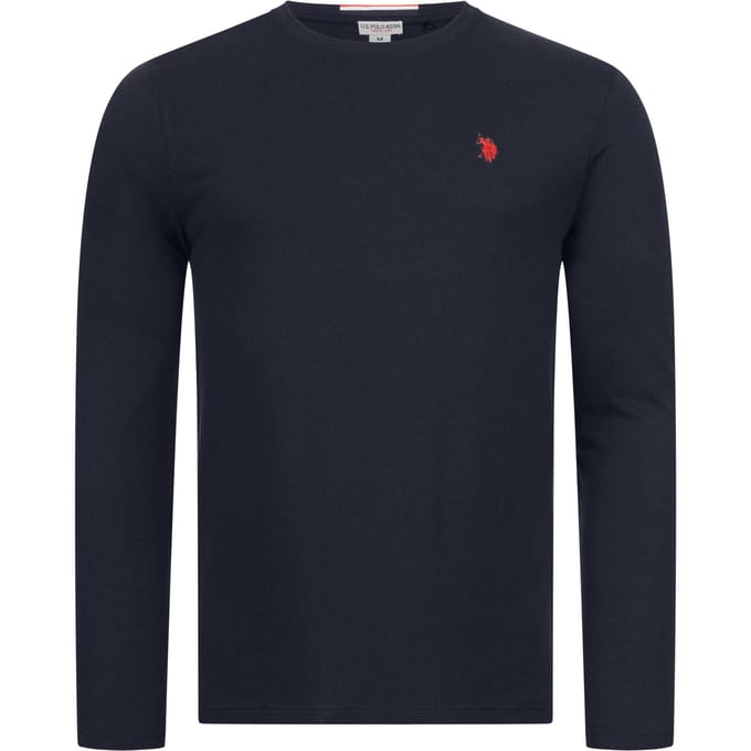 U.S. POLO ASSN. Heren 100% katoen longsleeve Basic Shirt