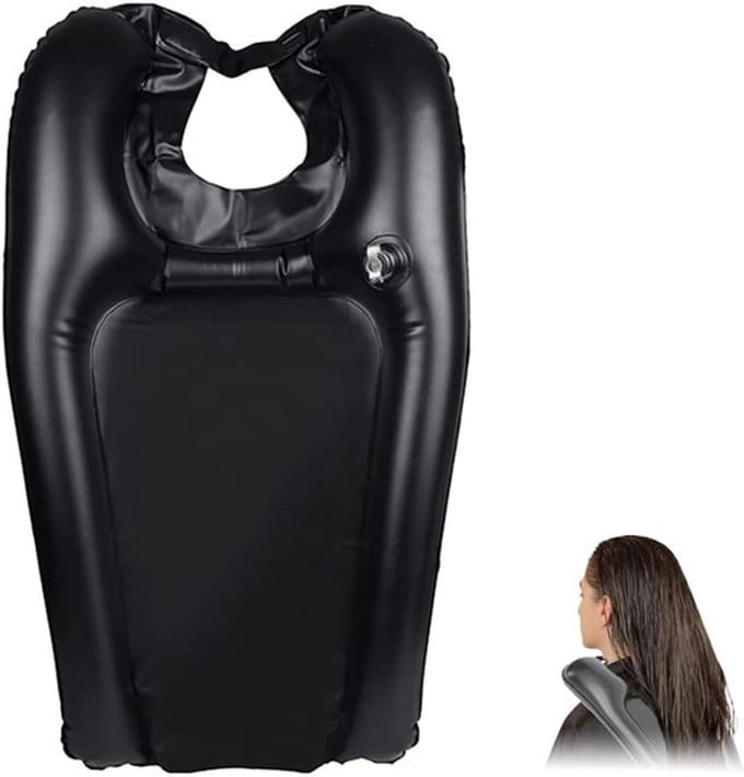 Allecto - Draagbare Haardresser Wasbak - Inflatable Shampoo Kom
