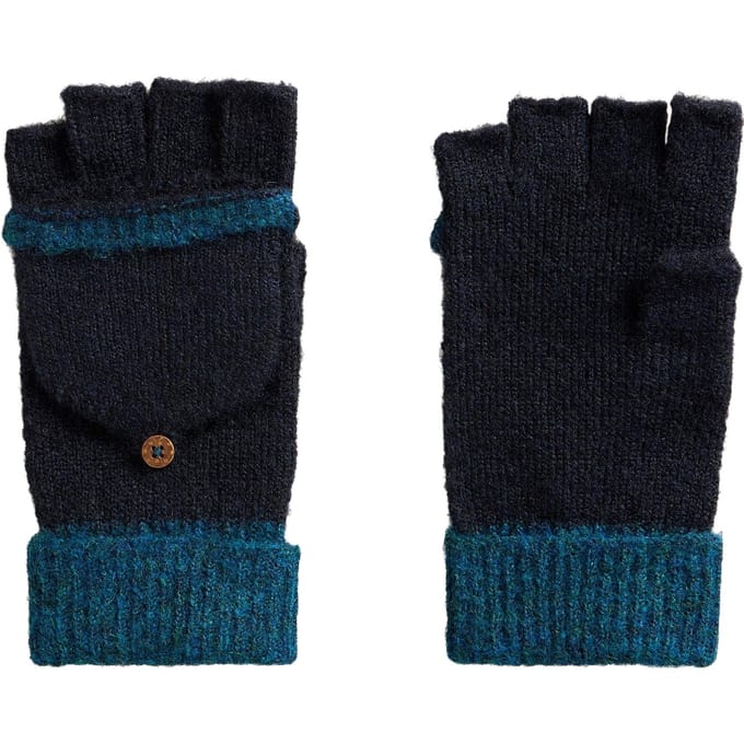 White Stuff Emma Knitted Flip Mitt Dark Navy Taglia: OS | Sciarpe Outlet | Uomo | Blu